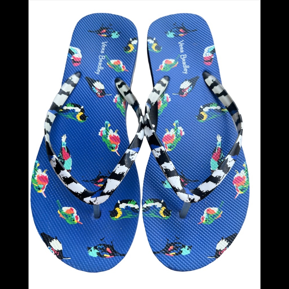 Vera Bradley (9) Flip Flops